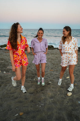 Ruffle short - Berry Breeze